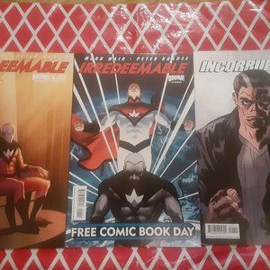 Irredeemable / Incorruptible #1 , FCBD Mark Waid BOOM comics.. cover b